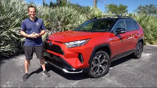 Is the 2022 Toyota RAV4 Prime a better SUV than a Subaru Solterra?