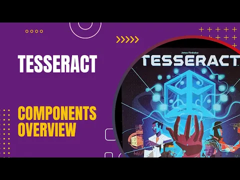 Tesseract Board Game Components Overview | DaniCha