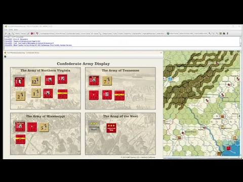 The U. S. Civil War - Turn 13 - Fall 1863 - CSA Stalling Union Progress in the West