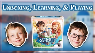 Unboxing, Learning, and Playing SANTORINI!