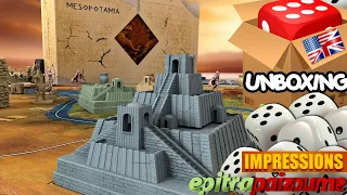 Mesopotamia - Unboxing & First Impressions (EN) | Epitrapaizoume