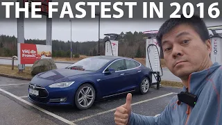 2016 Tesla Model S 85D 1000 km challenge