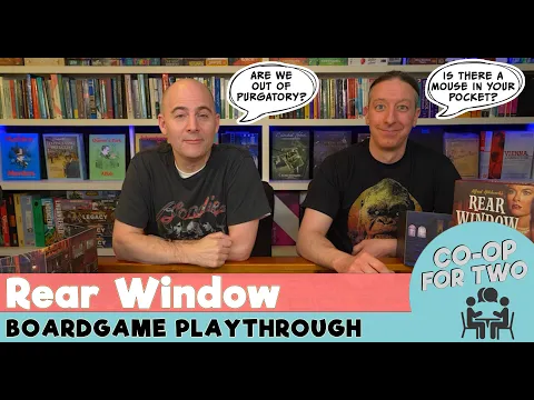 2p playthrough of Rear Window the board game: Does it work at 2 players?