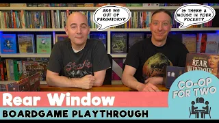 2p playthrough of Rear Window the board game: Does it work at 2 players?