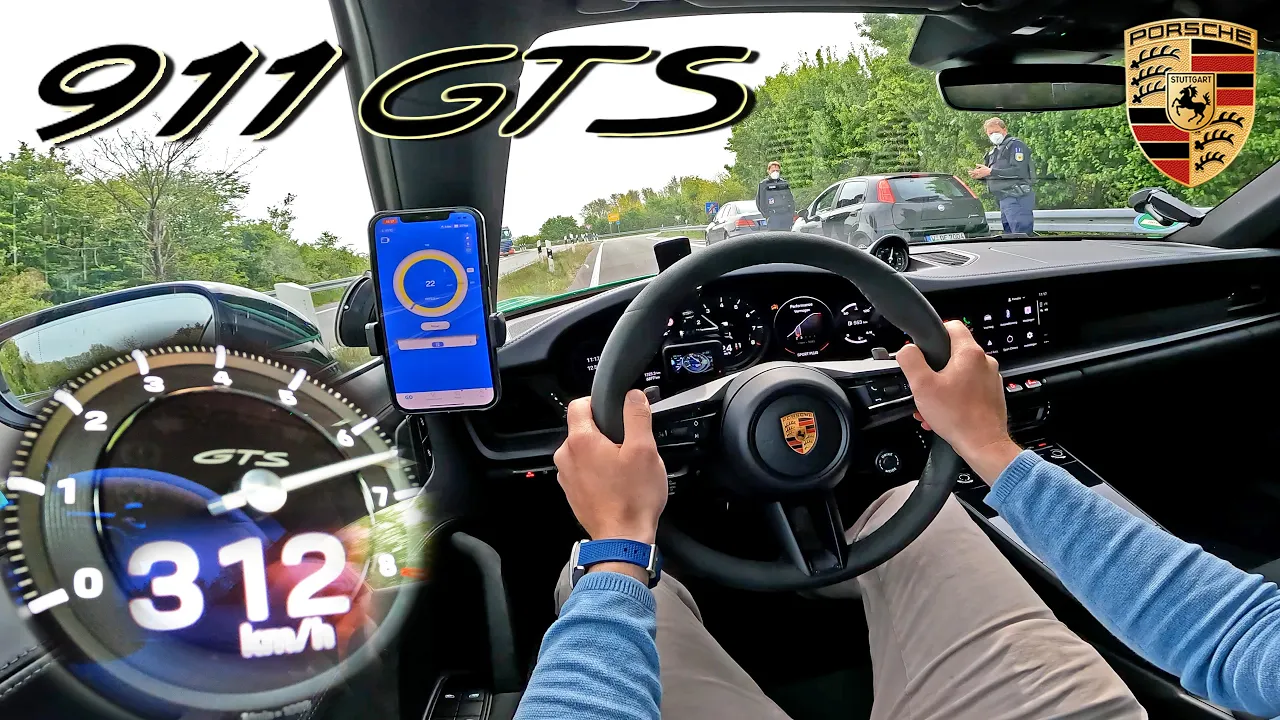 Porsche 992 GTS Lightweight is the 911 of your DREAMS on the AUTOBAHN!