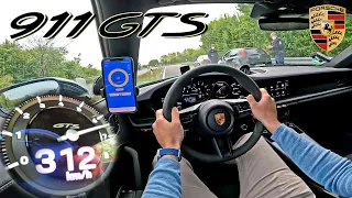 Porsche 992 GTS Lightweight is the 911 of your DREAMS on the AUTOBAHN!