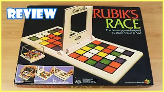 Rubiks Race Board Game Review | Board Game Night