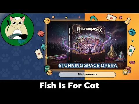 PHILHARMONIX Space Orchestra Management Unboxing | Archona Games [No Talk ASMR]