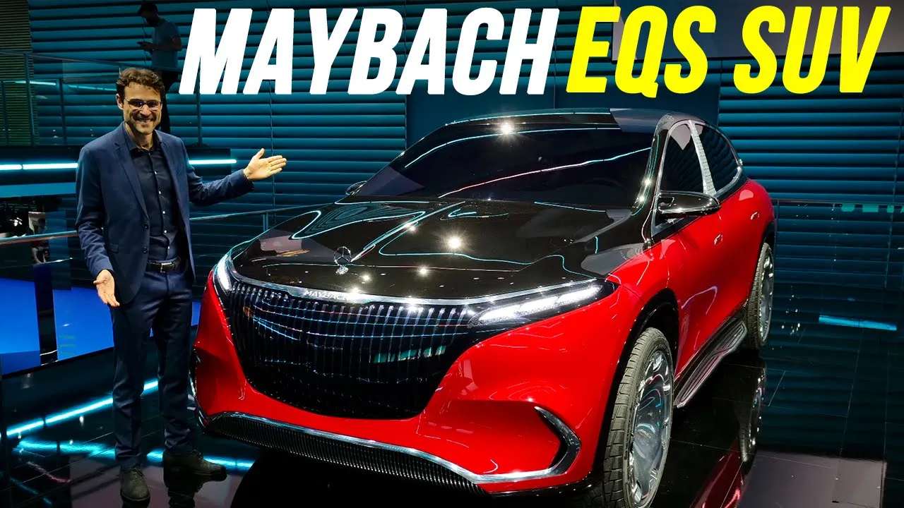 First Mercedes EQS SUV as Maybach EV SUV! PREVIEW