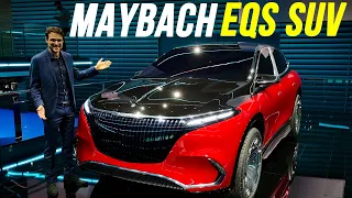 First Mercedes EQS SUV as Maybach EV SUV! PREVIEW