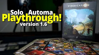 Vindication Solo Automa Playthrough