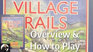 Village Rails Board Game | Osprey Games | Overview & How to Play | A Card game of Locomotives