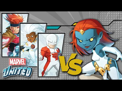 Menace of Mystique | Marvel United 3 Player Board Game Gameplay