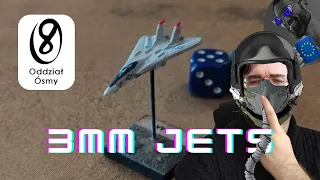 3mm/1:600th scale Jets from Oddział Ósmy - Both resin and metal aircrafts