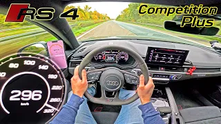 AUDI RS4 COMPETITION PLUS // TOP SPEED on UNLIMITED AUTOBAHN!