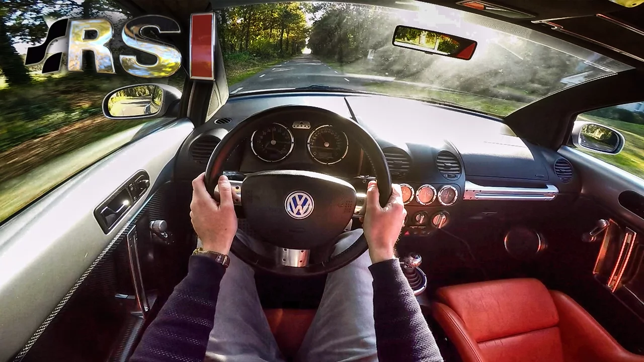 VW Beetle RSi 3.2 V6 4Motion POV Test Drive