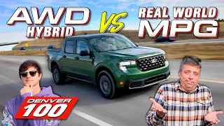 Is The 2025 Ford Maverick Hybrid AWD The MOST Efficient Truck We've EVER Tested?