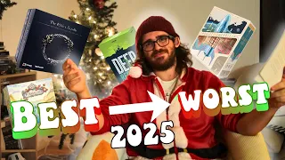 Every 2025 Board Game Ranked Worst to Best (But It’s a Poem)