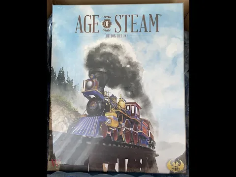 Age of Steam Deluxe 2023 Edition | Board Game Unboxing