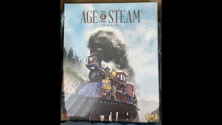 Age of Steam Deluxe 2023 Edition | Board Game Unboxing