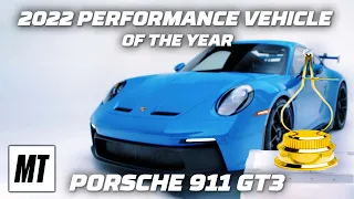 2022 MotorTrend Performance Vehicle of the Year: Porsche 911 GT3