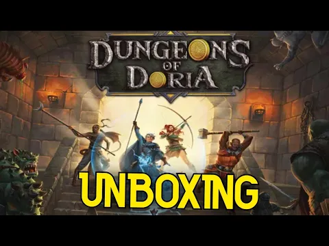 Dungeons of Doria - UNBOXING