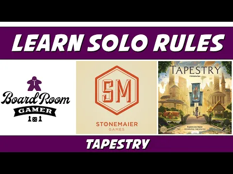 Tapestry how to play using the Automa Factory with a quick review
