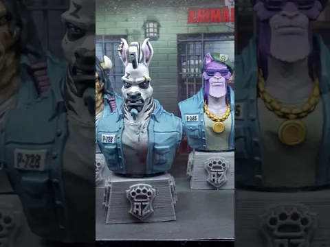 ANIMALCATRAZ - Painted Miniatures
