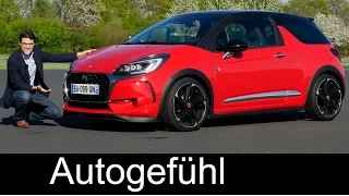 DS3 Performance 210 hp hot hatch FULL REVIEW test driven new neu - Autogefühl