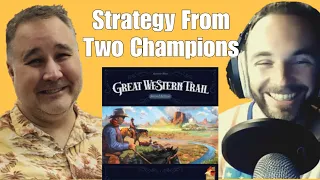 Great Western Trail Strategy from the 2022 @WSBG Ring Champion and the Gen Con Tournament Champion