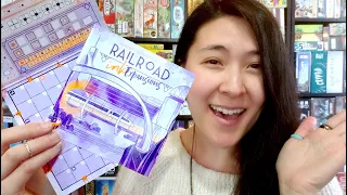 Are you up for a CHALLENGE??? Railroad Ink Challenge Solo Board/ Official Solo-Mode Playthrough 🚂