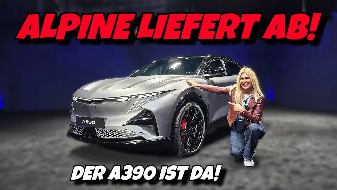 Alpine A390: Französicher GTX Killer! Elektroauto made in Europa #ev #alpine