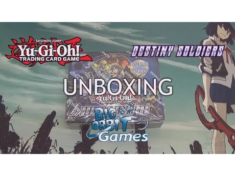 Yu-Gi-Oh! Destiny Soldiers Booster Unboxing