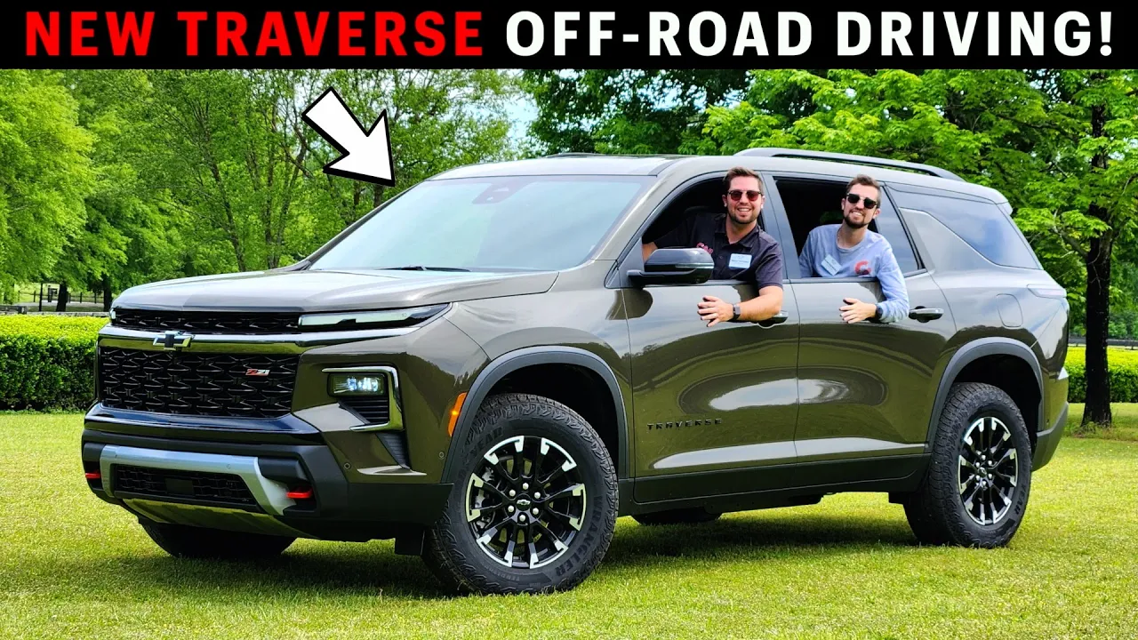 Is the New 2024 Chevy Traverse Z71 Any Good Off-Road?? We Test it Out!
