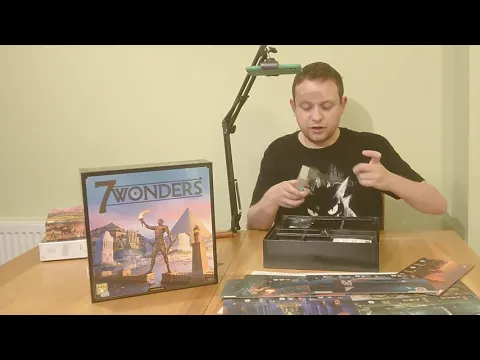 Unboxing the Second Edition of 7 Wonders!