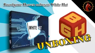 Boardgame Heaven Unboxing 187: White Hat (Dragon Dawn Productions)