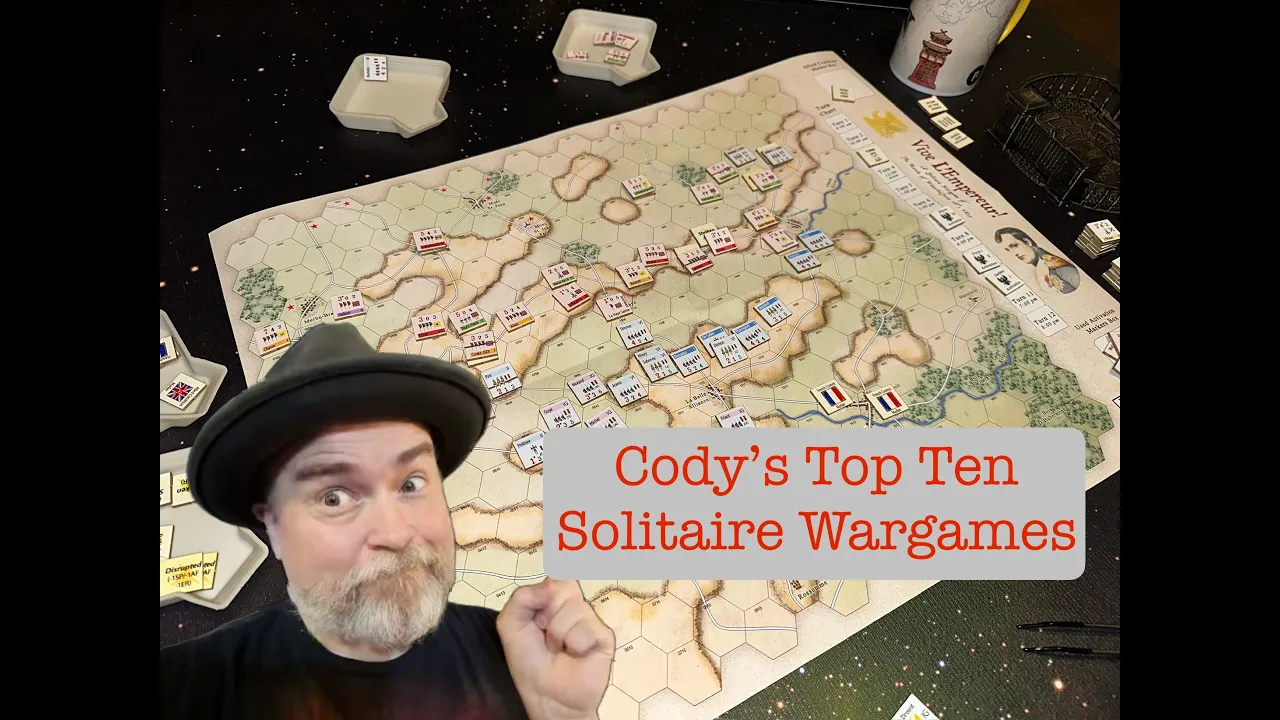 TDG: Cody's Top Ten Solitaire Wargames (November 2025)