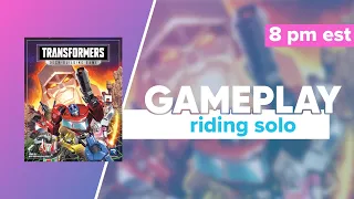 Transformers Deck Building Game Solo Gameplay | @PlayRenegade
