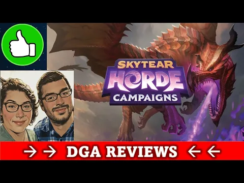 DGA Reviews Board Games: Skytear Horde Campaigns (Cozy Game Day)