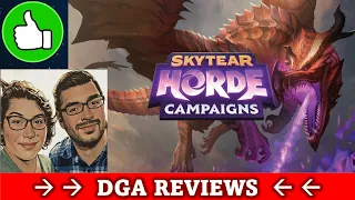 DGA Reviews Board Games: Skytear Horde Campaigns (Cozy Game Day)
