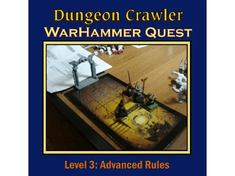 Warhammer Quest board game solo short playthrough