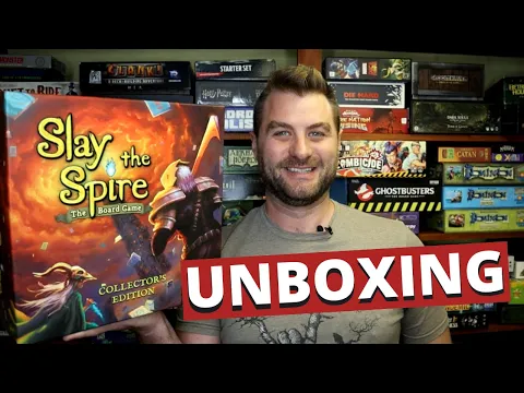 Slay The Spire The Board Game Collector's Edition Unboxing
