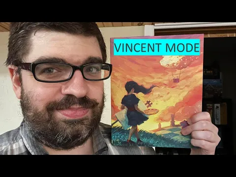 DGA Plays Board Games: Canvas - Solo Playthrough (Painting w/ Vincent Mode)