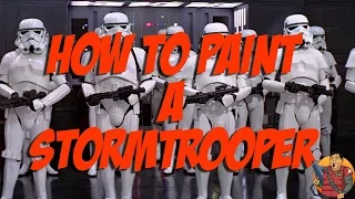 How to paint a Stormtrooper from Star Wars Imperial Assault