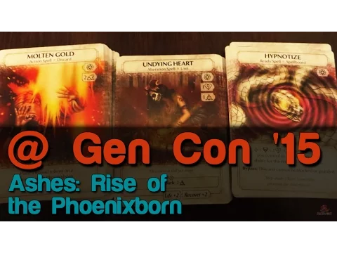 Ashes: Rise of the Phoenixborn - Roll For Crit @ Gen Con 2015