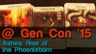 Ashes: Rise of the Phoenixborn - Roll For Crit @ Gen Con 2015