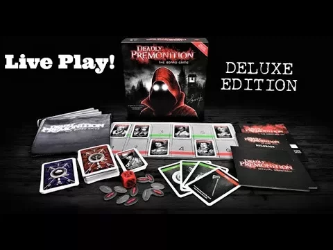 Deadly Premonition The Board Game SUCKS! What a Waste! Poorly Tested! Bad Mechanics! The Review!