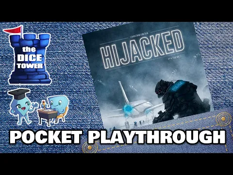 Hijacked Board Game - Pocket Playthrough with Stella & Tarrant