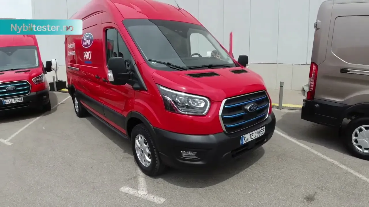 Ford E-Transit prøvetur og Ford PRO info