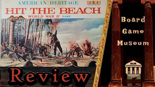 Ep 327: Hit The Beach Board Game Review (Milton Bradley 1965)